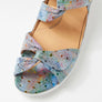 Ziera Daffodil Blue Dot Print
