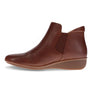 Brown leather shoe