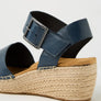 Ziera Kraig XF Navy Leather Sandals