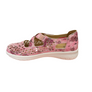 Ziera Sachet XF Pink Print Leather Flat Shoes