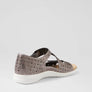 Ziera Bizza XW Pewter Leather Sandals