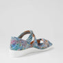 Ziera Daffodil Blue Dot Print