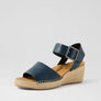 Ziera Kraig XF Navy Leather Sandals