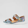 Ziera Daffodil Blue Dot Print