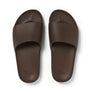 Archies Support Slides Chocolate Brown
