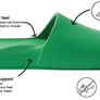 Archies Support Slide Kelly Green