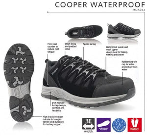 Propet Cooper Mens Waterproof Black