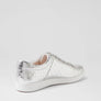 Ziera Delilah Xf Silver Weave Print Leather Sneakers