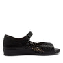 Daffodil W Black Leather