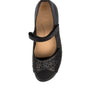 Daffodil W Black Leather