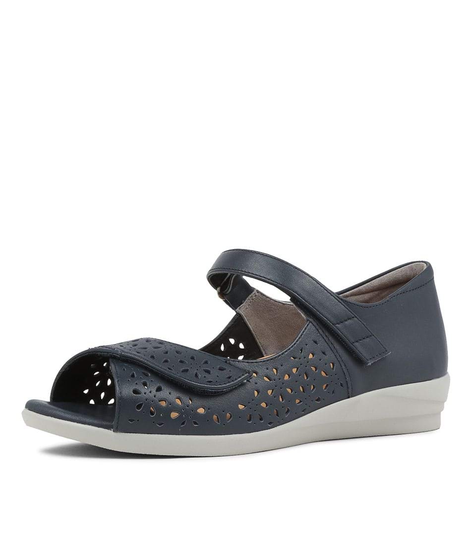 Ziera Daffodil Navy Happy Fit Footwear 1 Shoe Store in Canberra