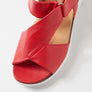 Ziera Nazly2 XW Red Leather Sandals