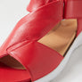 Ziera Nazly2 XW Red Leather Sandals