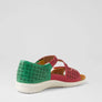 Ziera Bizza XW Bright Multi Leather Sandals