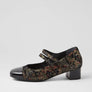Ziera Komic Black-Black Royal Print