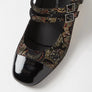 Ziera Komic Black-Black Royal Print