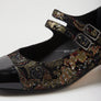 Ziera Komic Black-Black Royal Print