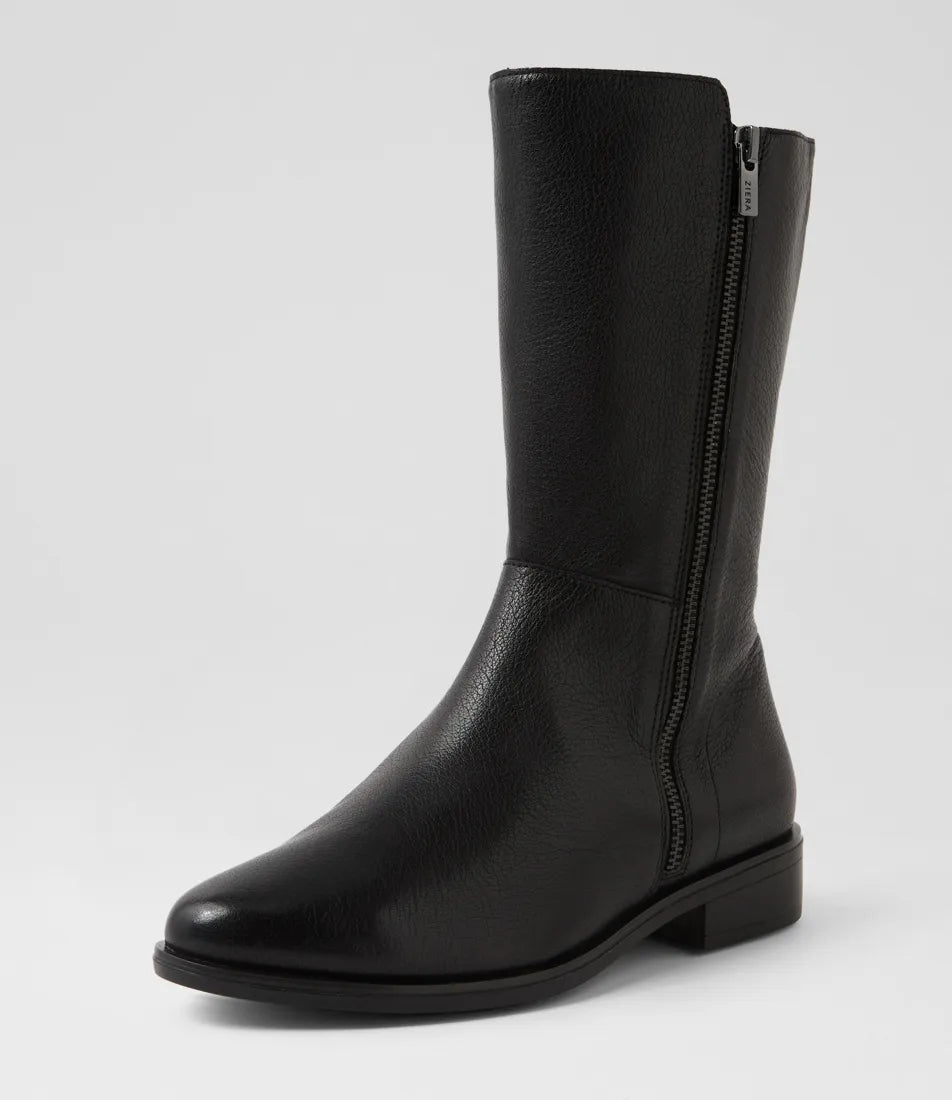 さら♡ブラック38ロングタイプ Ziera Sopra XF-ZR Black – Happy Fit Footwear - #1 Shoe Store in