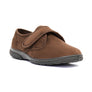 DB Slipper Daniel velcro Brown