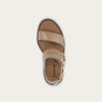 Naot Trinity Camel Crinkle Patent
