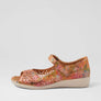 Ziera Daffodil Tan Dot Print