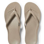 Archies Arch Support Thongs Taupe
