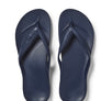 Archies Arch Support Thongs Navy
