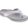 Scholl Sonoma II Thong Pearl White