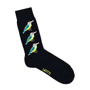 Lafitte Socks Kookaburra Black