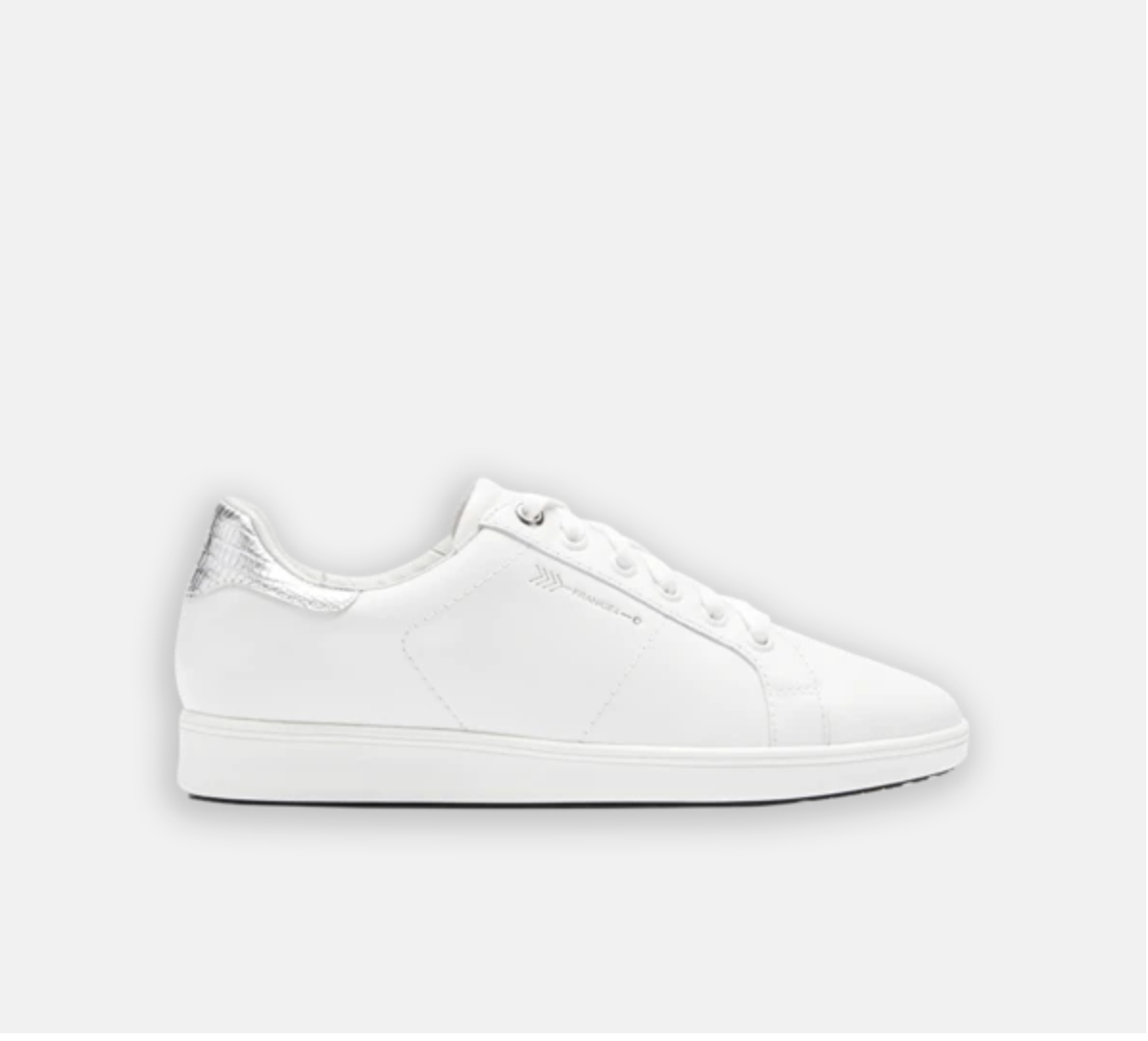 FRANKiE4 Jackie III White/Silver Lizard Happy Fit Footwear 1 Shoe