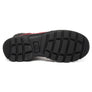 Bottom of red shoe