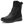 Black winter boot with zipper