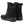Pair of black winter boots with zippers