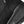 Close up of black leather boot