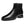 Black leather boot