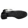 Close up of black shoe