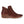 Brown leather shoe