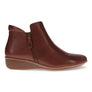 Brown leather shoe