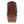 Brown leather clog shoe