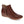 Brown leather shoe