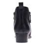 Black leather boot