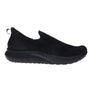 Black slip-on vitalsole sneaker
