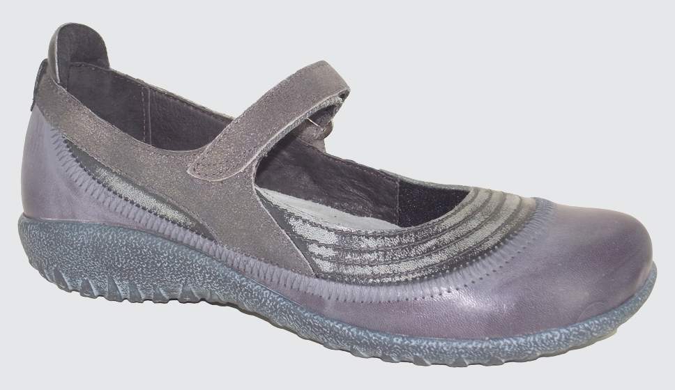 NAOT Kirei Brushed Purple Grey Combo – Happy Fit Footwear #1