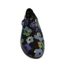 Black shoe with sequins