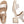 Side and top of beige sandal