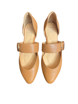 Ziera Loraa Dark Tan Leather