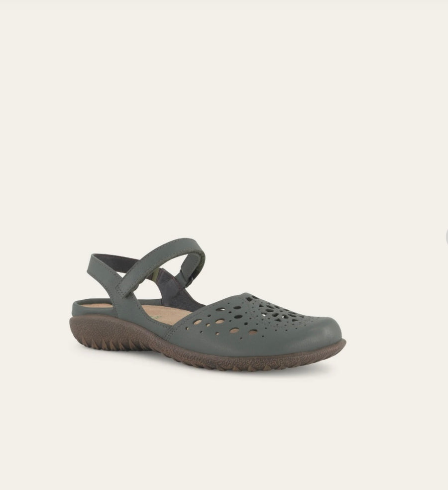 NAOT Arataki Roots Green Leather