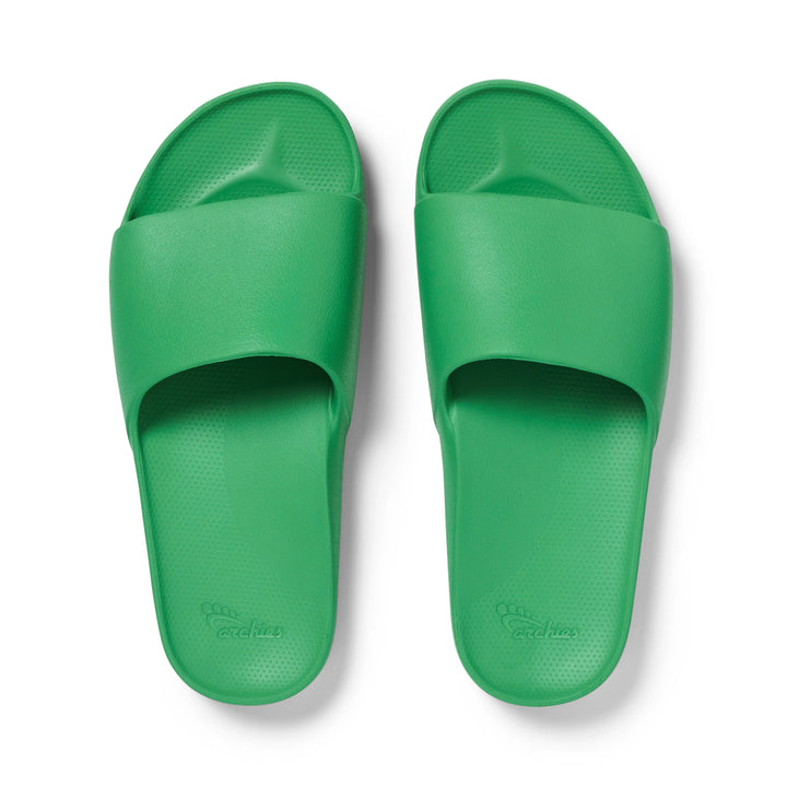 ARCHIES ARCH SUPPORT THONG - GREEN - Forbes Footwear