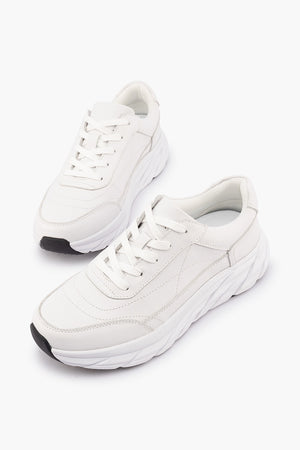 Klouds Kenzie Leather White