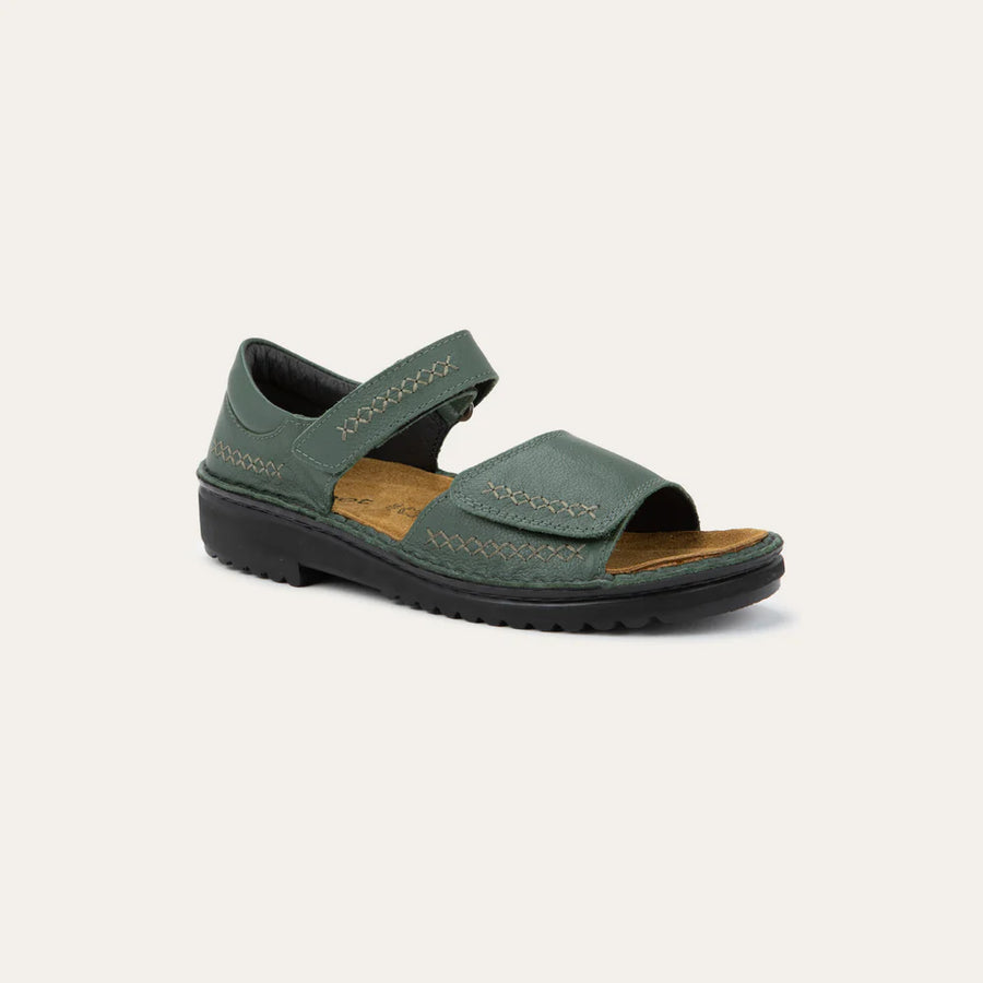 NAOT Norel Hunter Green Leather